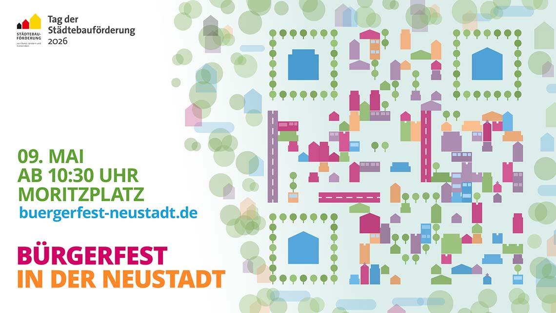 Plakat Bürgerfest in Neustadt